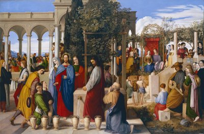 Le nozze di Cana, 1819 da Julius Schnorr von Carolsfeld